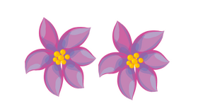 Purple Lily clipart