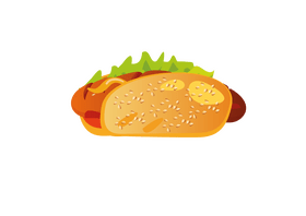 Kawaii Hot Dog Clipart Free Download