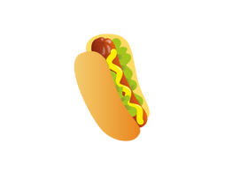 Hot Dog clipart