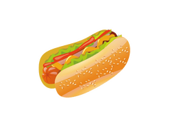 Hot Dog clipart