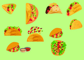 Tacos vector