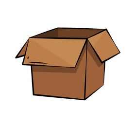 Box cartoon clipart free download