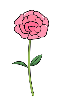 Peony clipart