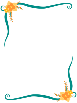 Flourish border clipart