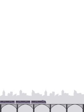 City frame clipart