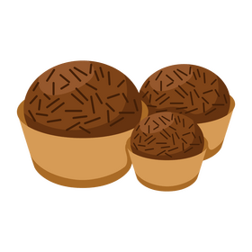 Brigadeiro clipart