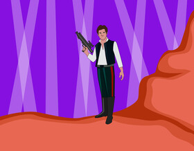 Han Solo vector free download