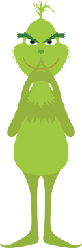 Grinch character clipart