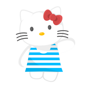 Hello Kitty summer clipart