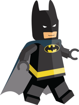 Lego Batman toy clipart