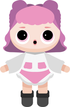 Surprise doll clipart