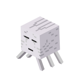 Minecraft ghast clipart