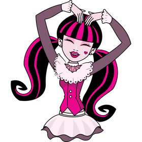 Monster High Draculaura clipart