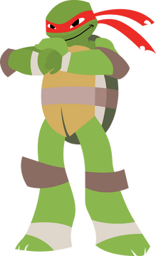 Cartoon Ninja Turtle clipart