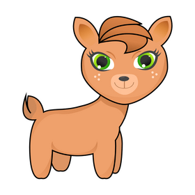 Littlest Pet Shop Deer clipart