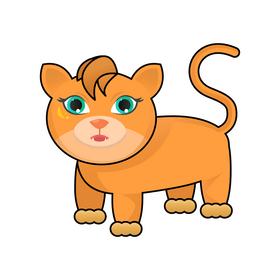 Littlest Pet Shop Cat clipart