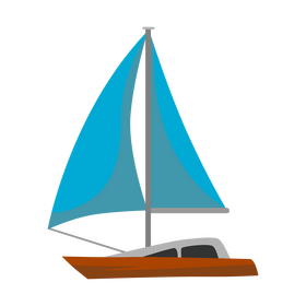 Yacht race clipart