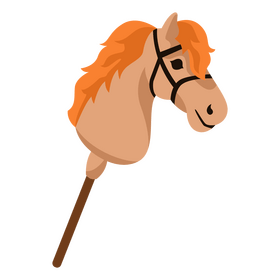 Hobby horse clipart