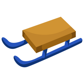 Sledge clipart