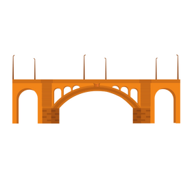 Adolphe Bridge clipart