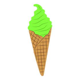 New Zealand natural ice cream clipart