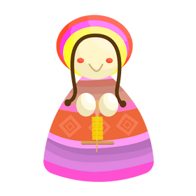 Santurantikuy doll clipart