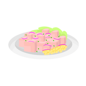 Ceviche clipart