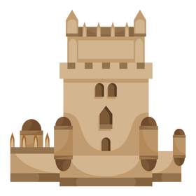 Belem Tower clipart