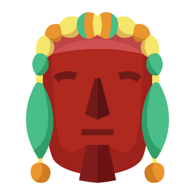 Portugal Masquerade mask clipart