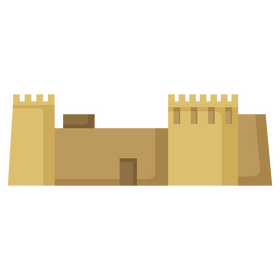 Al Zubara Fort clipart