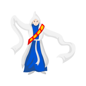 Seungmu dance clipart