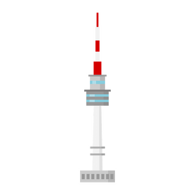 N Seoul Tower clipart