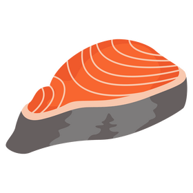 Tuna Fillet healthy food clipart