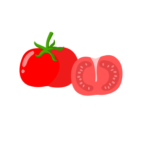 Tomato healthy food clipart