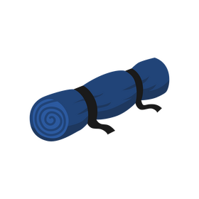 Sleeping bag clipart