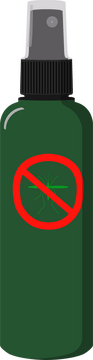 Insect repellent clipart