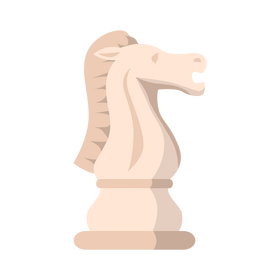 Chess knight clipart