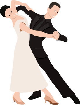 Ballroom dance clipart