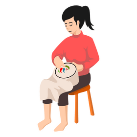 Embroidery clipart