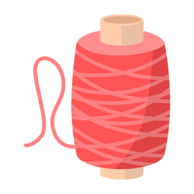 Embroidery thread clipart
