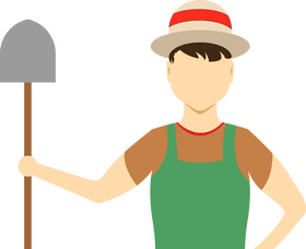 Gardener clipart