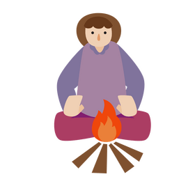 Bonfire clipart
