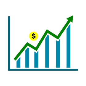 Growth chart clipart