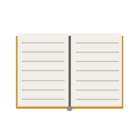 Learning book clipart