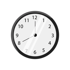 Wall clock clipart