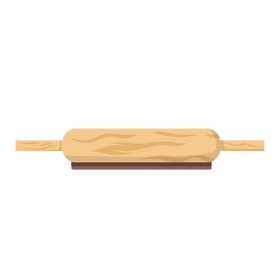Rolling pin clipart