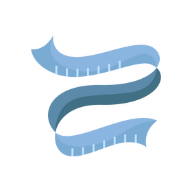 Tape measurement clipart