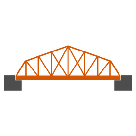 Miniatur bridge clipart