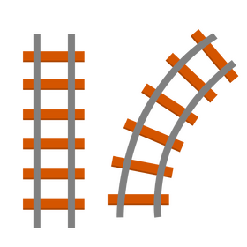 Model railroad clipart