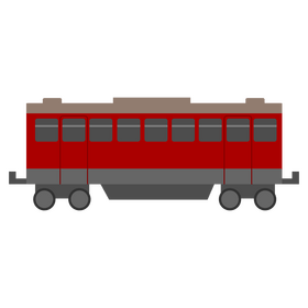 Model wagon clipart